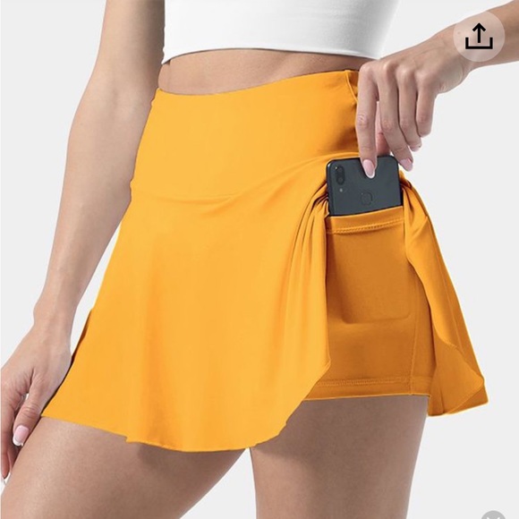 HALARA Pants - HALARA “Banana” 2-in-1 Cloudful Air Everyday Tennis Skirt Marvelous